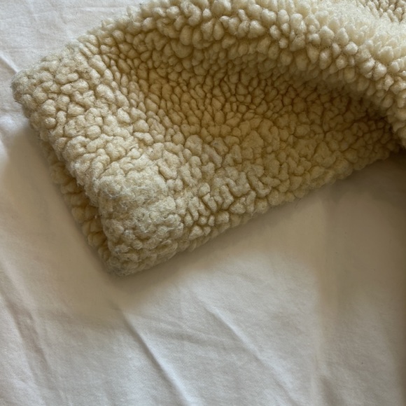 Hanna Andersson toddler sherpa zip up hoodie jacket - Picture 5 of 5